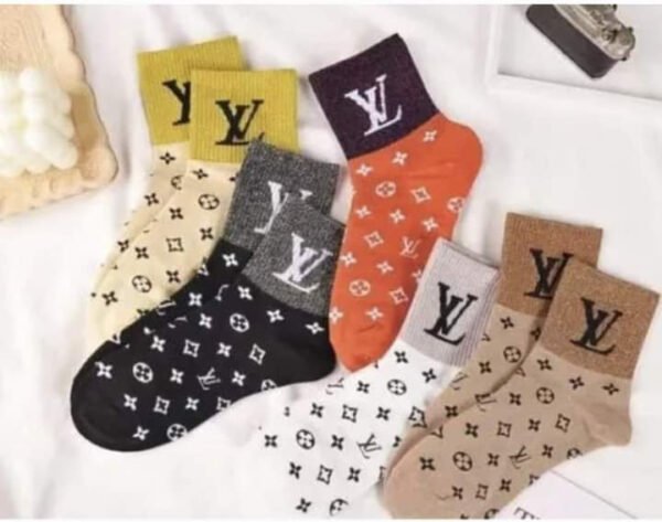 Discover the Versatility of Assorted LV Socks