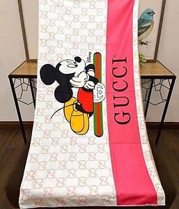 Luxurious Comfort with the Mickey Mouse Gucci Towel