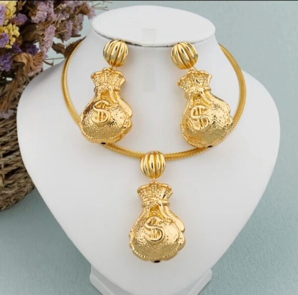 Dubai jewelries sets for women, 45cn Necklace