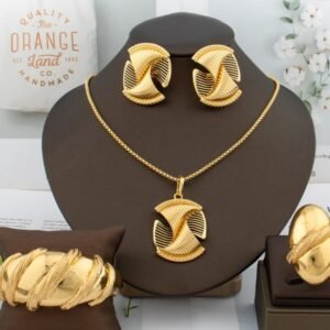 Fashion Gold Plated jewelry set for women